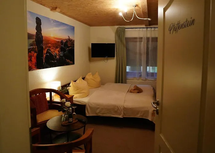 Vendégház Zum Historischen Kalkwerk Bahretal