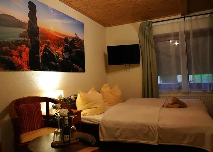 Vendégház Zum Historischen Kalkwerk Bahretal